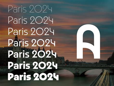 paris 2024 variable font free.